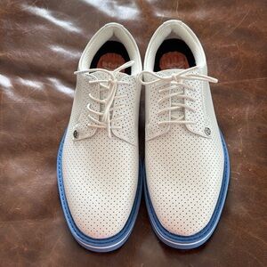G/FORE Perforated Gallivanter Golf Shoes - Cerulean Men’s Size 9.5 NWOT